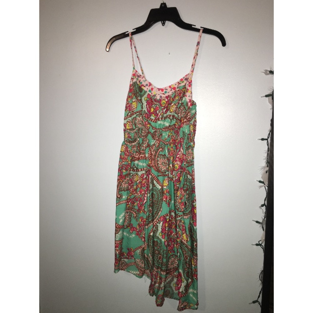 Floral high low dress